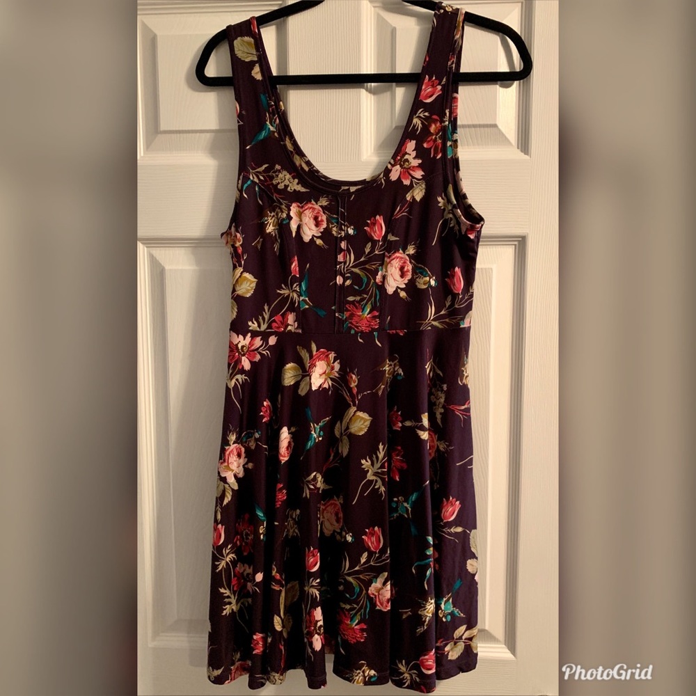 Free People tank fit & flare dress
